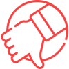 No Red Thumbs Don Icon